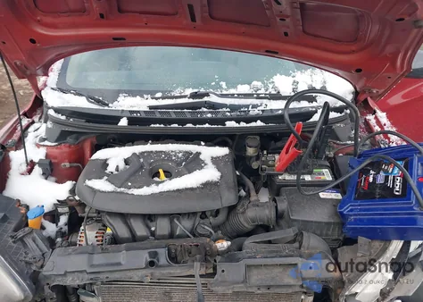 2012 Hyundai Elantra Gls (Ulsan Plant) from USA, damaged, VIN KMHDH4AE5CU393496